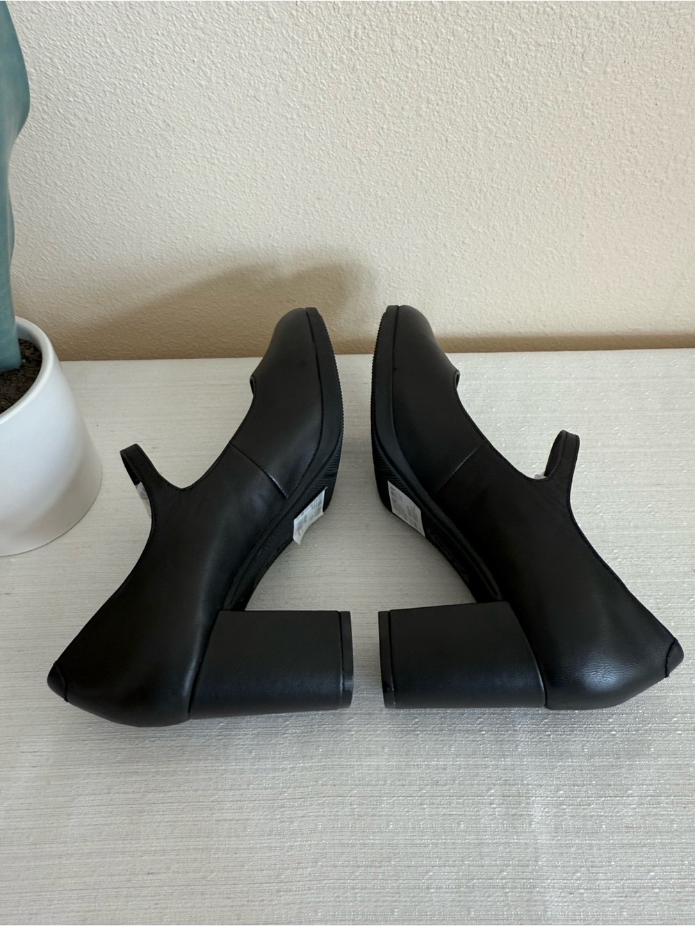New Clarks Bayla Nora Classic Mary Jane Block Heel Pumps - Black - Picture 6 of 11